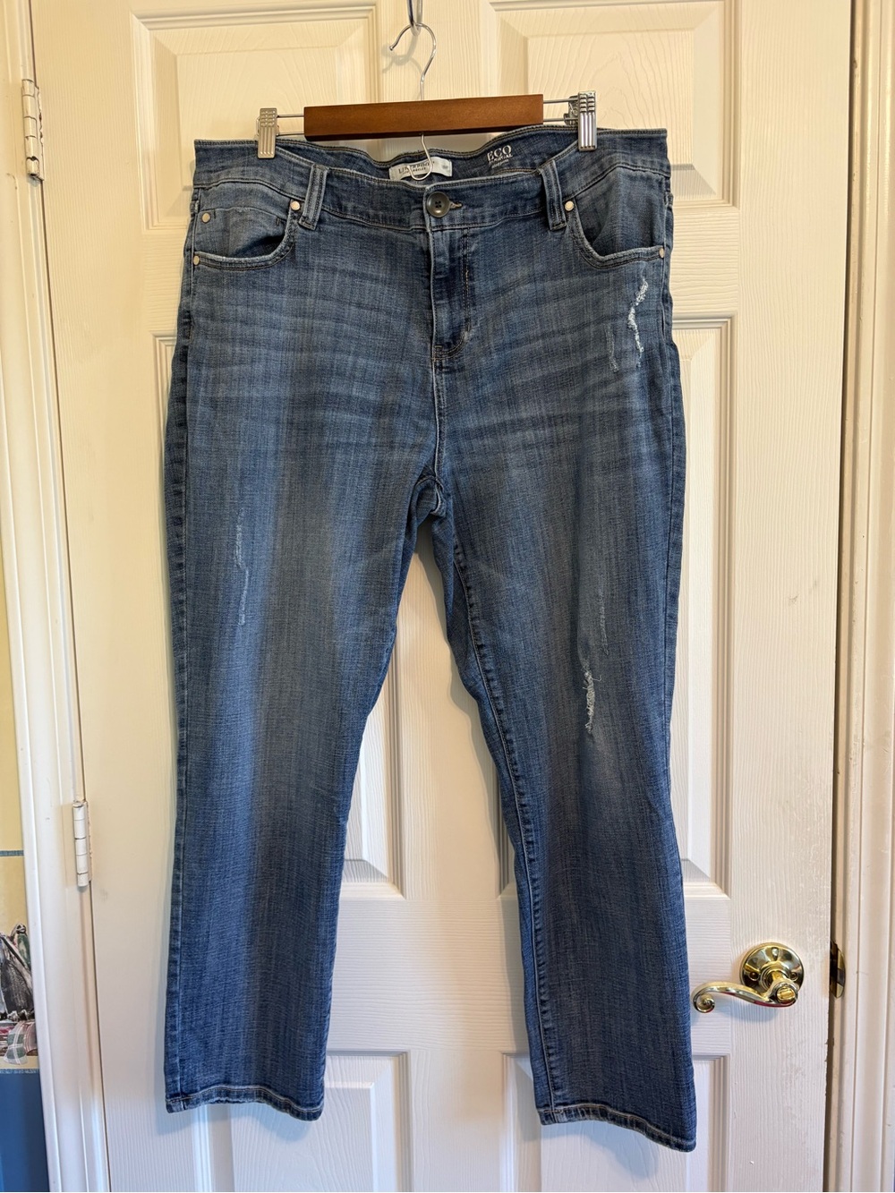 Liverpool LA Eco Logical Women’s Mid Wash Boyfriend Blue Denim Jeans 18W